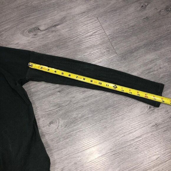 ATHLETA Purana Wrap Womens Medium Gray Green Oversized Sweatshirt Hoodie Flowy - Picture 11 of 14